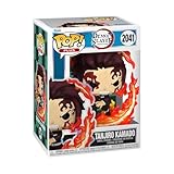 Funko Pop! Plus: Demon Slayer - Tanjiro Kamado - (Dancing Flash)- Figura in Vinile da Collezione - Idea Regalo - Merchandising Ufficiale - Giocattoli per Bambini e Adulti - Anime Fans
