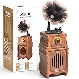 COLSUR Radio Portatile Vintage Retro Legno con Altoparlante Bluetooth 5.3 AM FM in Stile Retrò Radiolina Ricaricabile, Altoparlante per Bassi di Alta Qualità 1800mAh Supporta TF/USB/AUX