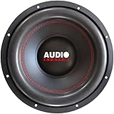 KIT SET PER AUDIO SYSTEM ASY15, 1 subwoofer da 38 cm 380 mm 15" di diametro, doppia bobina, dual voice coil 2+2 ohm, 500 watt rms 1000 watt max, auto car, 1 pezzo