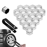 TRASKA Copridadi Ruota,per BMW 3 5 X3 Series F10 F11 F25 F30,Antiruggine Copri Bulloni Cerchi Auto Antifurto Auto Accessori,19mm