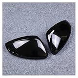 Calotta Specchietto Retrovisore Per Opel Per Corsa F 2019-2024 Calotte E Alloggiamenti Per Specchietti Retrovisori Verniciati Nero Lucido 1 Paio Calotta Specchio