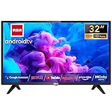 RCA Smart TV 32 Pollici(80cm) Televisori HD Android TV Triplo Tuner Youtube Netflix DAZN Disney+ WiFi Bluetooth(2023)