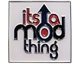 Spilla in metallo smaltato con scritta "Its A Mod Thing Target Freccia MODS Scoterist
