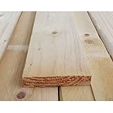 Generico TAVOLA Grezza CARPENTERIA in Legno Abete cm 2,5 x 10 x 300 - Metri 3