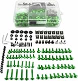 zhyubnd Kit di Bulloni Colorati per Carenatura Moto per Kawasaki Z750 Z 750 Z750s 2007-2012 2009 2010 2011 Viti di Fissaggio Parabrezza Parti di Utensili Accessori