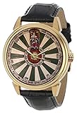 King Arthur Excalibur Winchester Cathedral Art - Orologio da polso da collezione in ottone massiccio, 40 mm