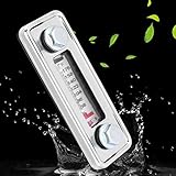 Aramox Ga Indice di Liquido, Costruzione in Lega e Vetro, Letture Chiare per Sistemi Idraulici, Misurazione Accurata del Livello dell'olio per Modelli LS-3 e LS-5 (LS-3)