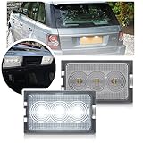 Luce targa LED per Land-Ro/ver Discovery 3 LR3 Discovery 4 LR4 L319 Freelander 2 LR2 L359 Rang Rover Sport/Supercharge L320 2 pz Bianco Tag Lampade