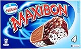 Nestle Motta Maxibon Biscotto con Gelato e Granella di Cioccolato, 4 x 95 g (Surgelato)