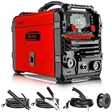 Elettrodo Saldatrice Inverter Stick/Lift MIG: DEKO 220V 135Amp MIG/Lift TIG/Stick 3-in-1 Saldatrice IGBT Inverter Set portatile per proprietari di case e appassionati del fai da te