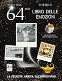 64 anni Libro delle emozioni 1961 Idea regalo compleanno: Un tuffo nei ricordi del passato come originale biglietto di auguri