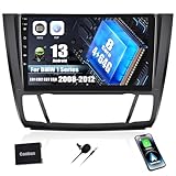 SIXWIN8 Core 4+64G Android 13 Autoradio per BMW 1 Series E81 E82 E87 E88 2008-2012 con Carplay Android Auto,9 Pollici TouchScreen con 4G WiFi GPS DSP FM/AM/RDS Bluetooth 5.1 EQ MirrorLink