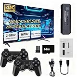 M8 Console di gioco retrò - 2 controller wireless, oltre 20.000 giochi, bambini e adulti