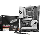 MSI PRO B650-A WIFI Scheda madre, ATX - Supporta processori AMD Ryzen 9000 / 8000 / 7000 Series, AM5 - Memory Boost DDR5 7600+MHz/OC, 2 x PCIe 4.0 x16, 3 x M.2 Gen4, Wi-Fi 6E