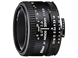 Nikon Obiettivo Nikkor AF 50mm f/1.8D, Nero [Nital Card: 4 Anni di Garanzia]