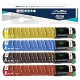 LCL Cartucce di Toner Compatibile 841504 841505 841506 841507 MP C2030 C2050 C2051 C2530 C2550 C2551 (1Nero 1Ciano 1Magenta 1Giallo) Sostituzione per Ricoh Aficio MP C2030 MP C2050, MP C2051 MP C2530