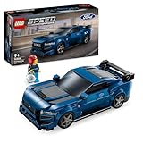 LEGO Speed Champions Auto Sportiva Ford Mustang Dark Horse, Macchina Giocattolo da Costruire per Bambini e Bambine da 9 Anni in su, Modellino di Veicolo da Corsa con Minifigure, Idea Regalo 76920