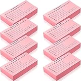 Kosiz 2000 fogli di biglietti della lotteria, 8 blocchetti da 13,3 x 7 cm, modulo di iscrizione vuoto per concorso, raccogliere, nome, numero di telefono, indirizzo e-mail, per eventi scolastici