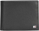Tommy Hilfiger Uomo Portafoglio Eton con Scomparto Monete, Nero (Black), Taglia Unica