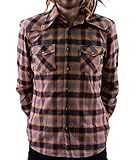 COMYCOM - Camicia a Collo Alto, Anni '70 Arancione Multicolore. XXXXL