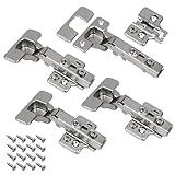 Cerniera 3D Softclose compatibile con IKEA BESTA porta con coperchio – Montaggio semplice e regolazione facile (4 pezzi)