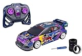 Nikko 10400 Auto telecomandata M-Sport Ford Puma, 28 cm, Red Bull Design, con pneumatici e cacciavite, RC Rally Auto con telecomando da 2,4 GHz, portata 30 m, dai 6 anni in su
