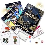CRYSTAL ART Sticker Collection - il Kit Diamond Painting Originale, Album Adesivi Harry Potter, Starter Pack con 6 Figurine, Collezione Creativa 6+, CA-31HPSALB