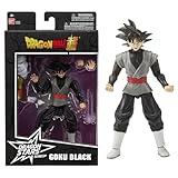 Dragon Ball Super Bandai Action figure Dragon Star da 17 cm - Goku Black - Licenza ufficiale Dragon Ball - Figurina articolata Goku Black - Giocattolo per bambini 4 anni e + - 35999