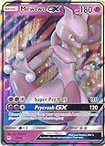Pokemon Hidden Fates Mewtwo-GX - Carte da collezione 31/68, 1.0 unit, non grado, tema bambini unisex, classificato TCG