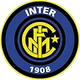 Dolce idea CIALDA in Ostia Logo Inter Forma Rotonda diam. 20 cm Personalizzabile, Decorazione per Torta