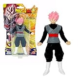 Bizak Monsterflex Goku Black Dragon Ball, bambola super estensibile ed elastica, 25 cm, 12 pezzi da collezione per adulti fan collezionisti e bambini dai 4 anni (64390230)
