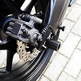 Protezione forcellone compatibile con Kawasaki ZX-6R 600 2007-2008