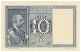 Cartamoneta.com 10 Lire Biglietto di Stato Vittorio Emanuele III Fascio 1944 XXII qFDS 24058/I