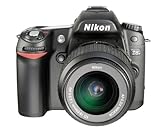 Nikon D80 - Fotocamera digitale SLR (10 Megapixel) con obiettivo 18-55 mm 1:3,5-5,6G VR (immagine)