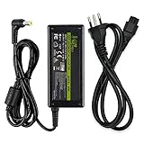 new net - Alimentatore Caricatore Caricabatteria da 19V 3.42A 65W Compatibile con Notebook Acer Aspire 5951G 6530G 6920G 6930G 6930Z 6935G [5.5x1.7mm]