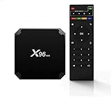 TV BOX X96 MINI ANDROID 10.0 8K 4GB RAM 32GB ROM IPTV con telecomando e cavo HDMI, lettore multimediale Box TV 8K