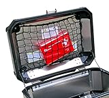 TrunkExpert Rete ragno da moto per Givi Trekker Outback 58l – Rete portaoggetti per bagagliaio, robusta, rete elastica per bagagli – Borsa a rete per moto