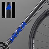 per bici da strada Allez Specialized | Adesivi con logo del telaio che cambiano colore, resistenti ai raggi UV, taglio di precisione, diversi colori (blu)