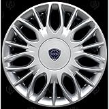Kit di 4 copricerchi adattabili - per LANCIA YPSILON modello 2016 - diametro 15" - non originali