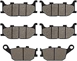 Cnornus Pastiglie Freno Anteriore e Posteriore per YAMAHA FZ6 Fazer 600 2004-2007 FZ6 Fazer 2006-2007 XJ6-SP Diversion 600 2013 XJ6 SP 2013 XJ6-F Diversion 600 2013