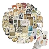 Etichette per pozioni | 50 decalcomanie incantesimo impermeabili per decorazione skateboard portatile,Adesivi divertenti festa Halloween per ragazze ragazzi Wenmin