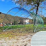 Serra tunnel 3x4m con rete antigrandine Made in Italy orto giardino piante vivaio serre botaniche