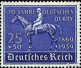 Prophila Collection Tedesco Empire 698 (Completa Edizione) 1939 Tedesco Derby (Francobolli per i Collezionisti) Cavalli