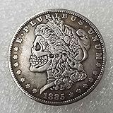 YunBest -D ollari americani Best Morgan– Monete Hobo Nickel – Dollari statunitensi da collezione Old Morgan 1885