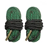 Rainbow_Road - Kit di 2 corde per la pulizia del barilotto della pistola, con diametro di 5,56 mm e 223 Cal e 5,56 mm per carbina/fucile/fucile