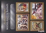 Prophila Collection Africa Centrale Repubblica 3927-3930 Minifoglio (Completa. Edizione) MNH ** MNH 2013 Michelangelo e Raphael in Vaticano (Francobolli per i Collezionisti) Pittura