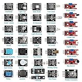 Hailege 37 Sensori Assortimento Kit 37 Sensori Kit Sensore Starter Kit Kit Sensore 37 in 1 Progetti Robot Starter Kit