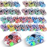 JoyJoyful 50 Pezzi Macchinine per Bambini, Cars Macchinine Giochi Bambini 1 2 3 + Anno, Micro Auto da Corsa Pull Back Eject, Regalo Compleanno Bambino Bambina 4 5 6 7 8 Anni