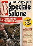 Auto Oggi 73 del Aprile 1988 Lancia ECV 2, Maserati 222