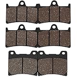 Cyleto Pastiglie Freno Anteriore e Posteriore per YAMAHA BT1100 BT 1100 Bulldog 1100 2002 2003 2004 2005 2006